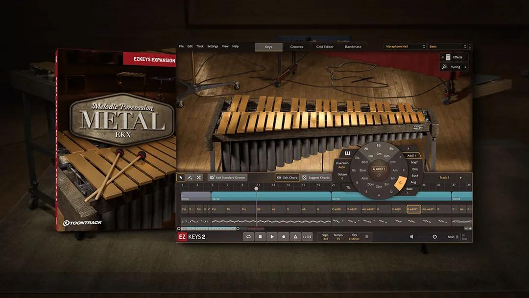 Toontrack - Melodic Percussion – Metal EKX