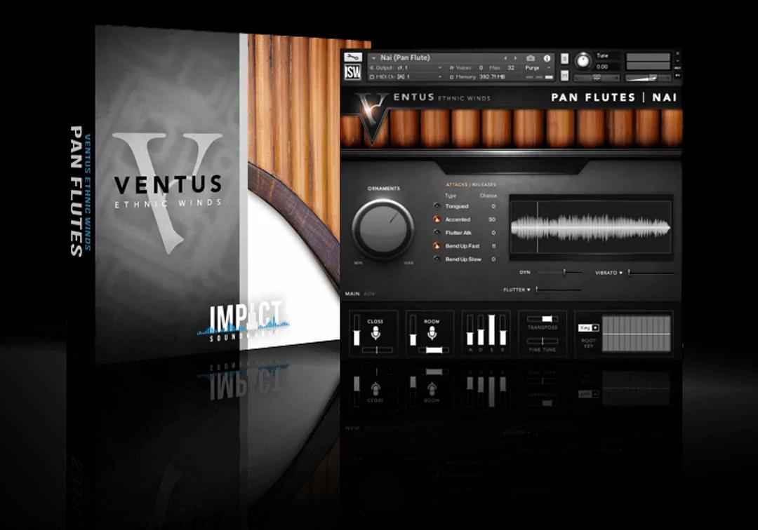 Impact Soundworks : Ventus Ethnic Winds Pan Flutes KONTAKT