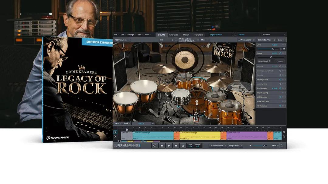 Toontrack: Legacy of Rock SDX