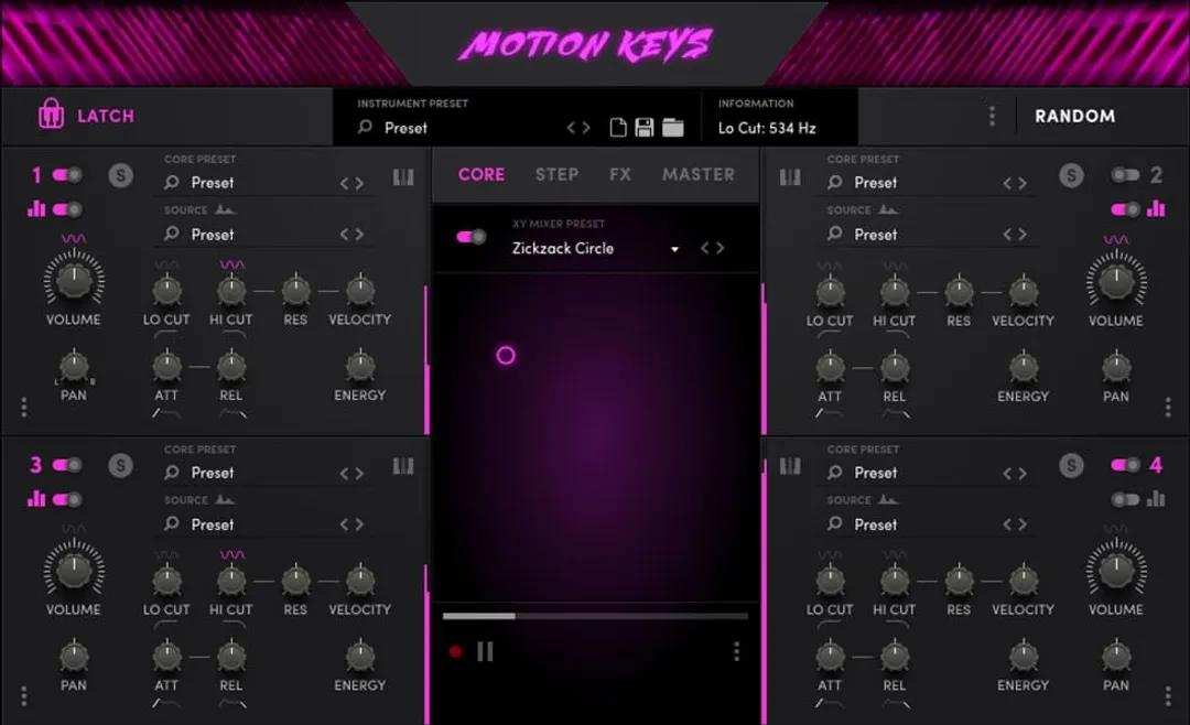 Sample Logic  - Motion Keys (Kontakt)