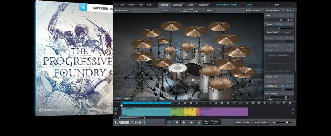 Toontrack: The Progressive Foundry SDX