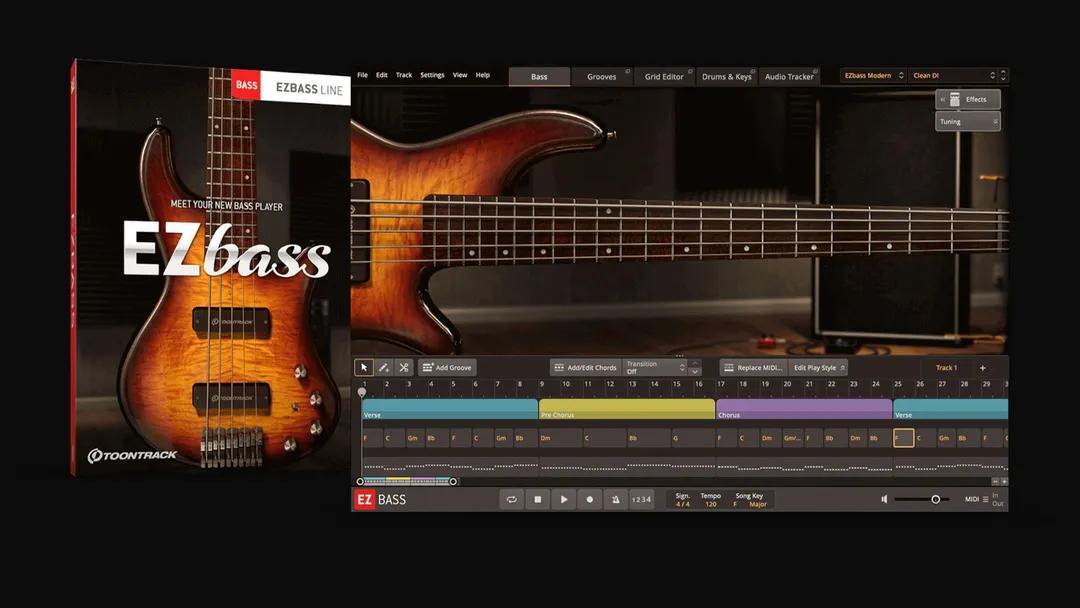 Toontrack : EZbass (Win, Mac)