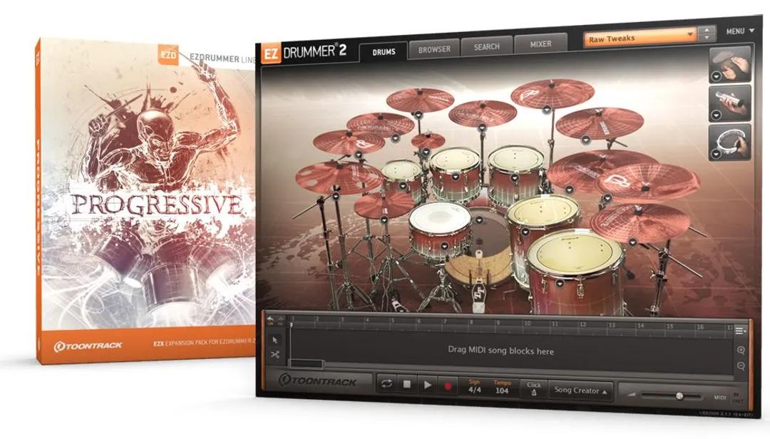 Toontrack EZ Drummer - EZX2 : Progressive