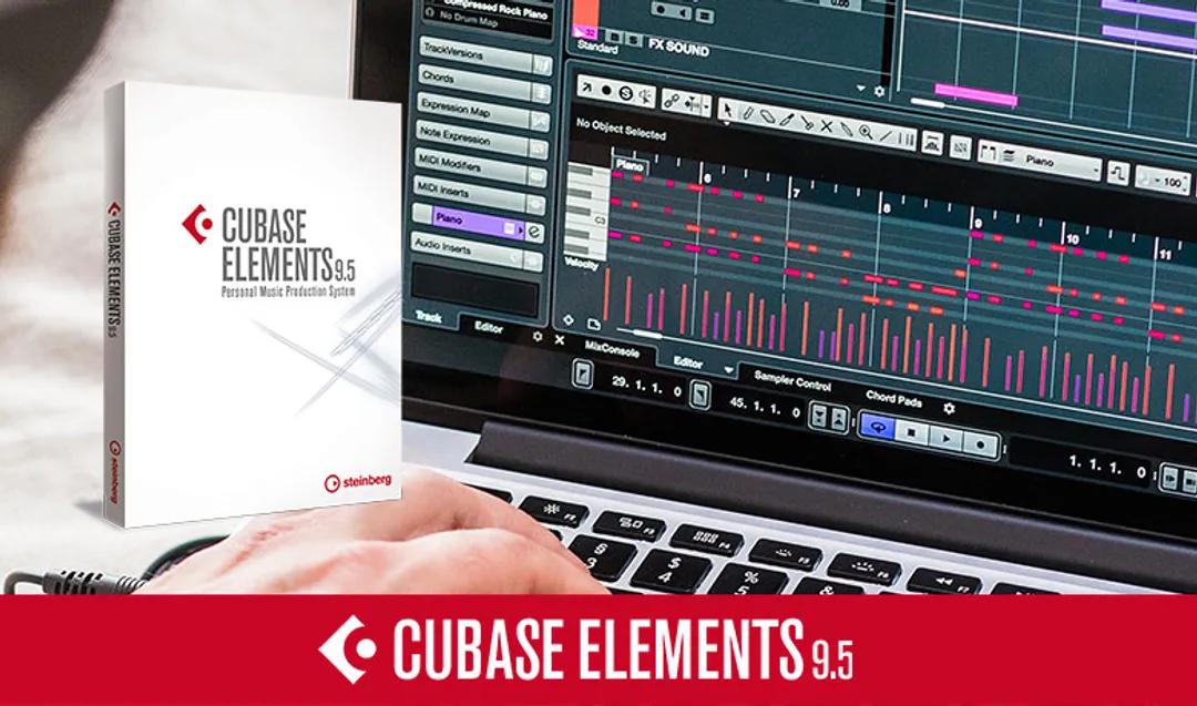 Steinberg : Cubase Elements 9.5.40 (Window)