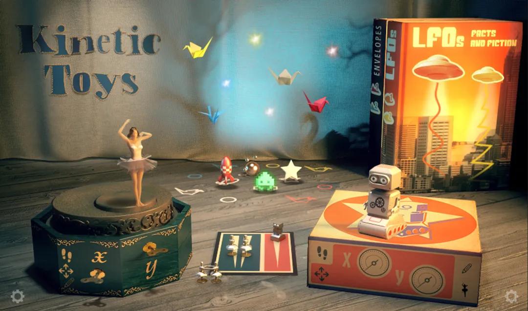 Native Instruments : Kinetic Toys (KONTAKT)