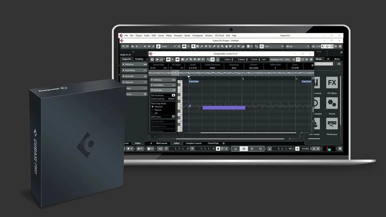 Steinberg : Cubase Pro10 พร้อม Groove Agent 5 และ Halion 6 ตัวเต็ม (Window)