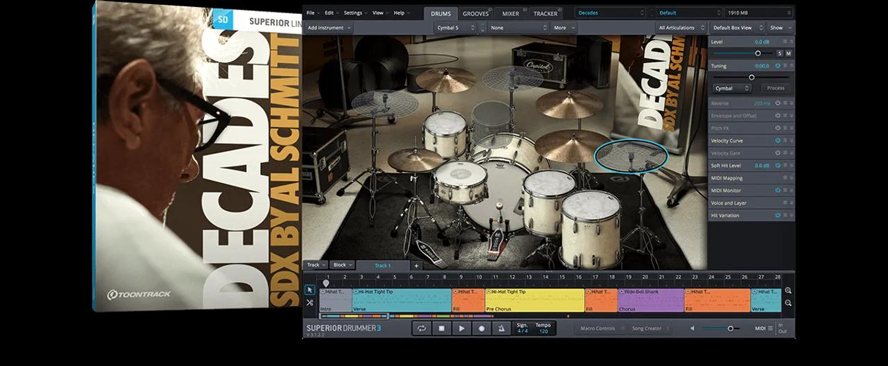 Toontrack:  Decades SDX