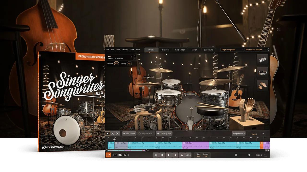 Toontrack - Singer-Songwriter EZX