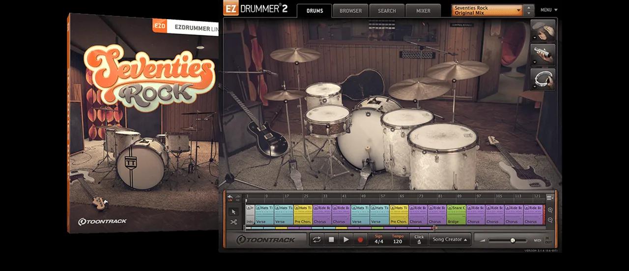 Toontrack : EZX 2 Seventies Rock