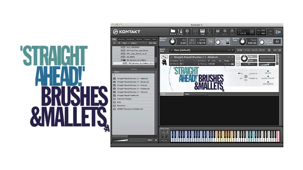 Straight Ahead Samples - Brushes & Mallets