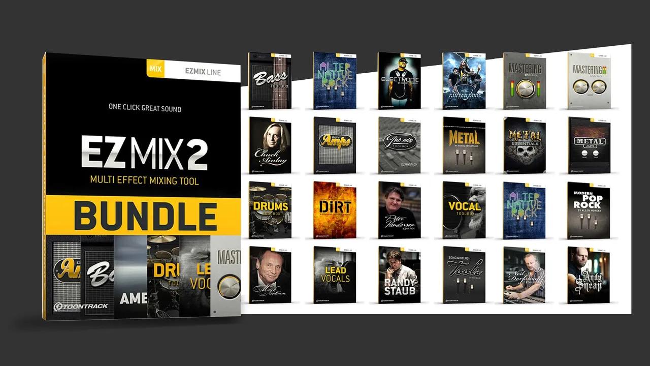 Toontrack: EZMix All Expansions Bundle (Win, Mac)