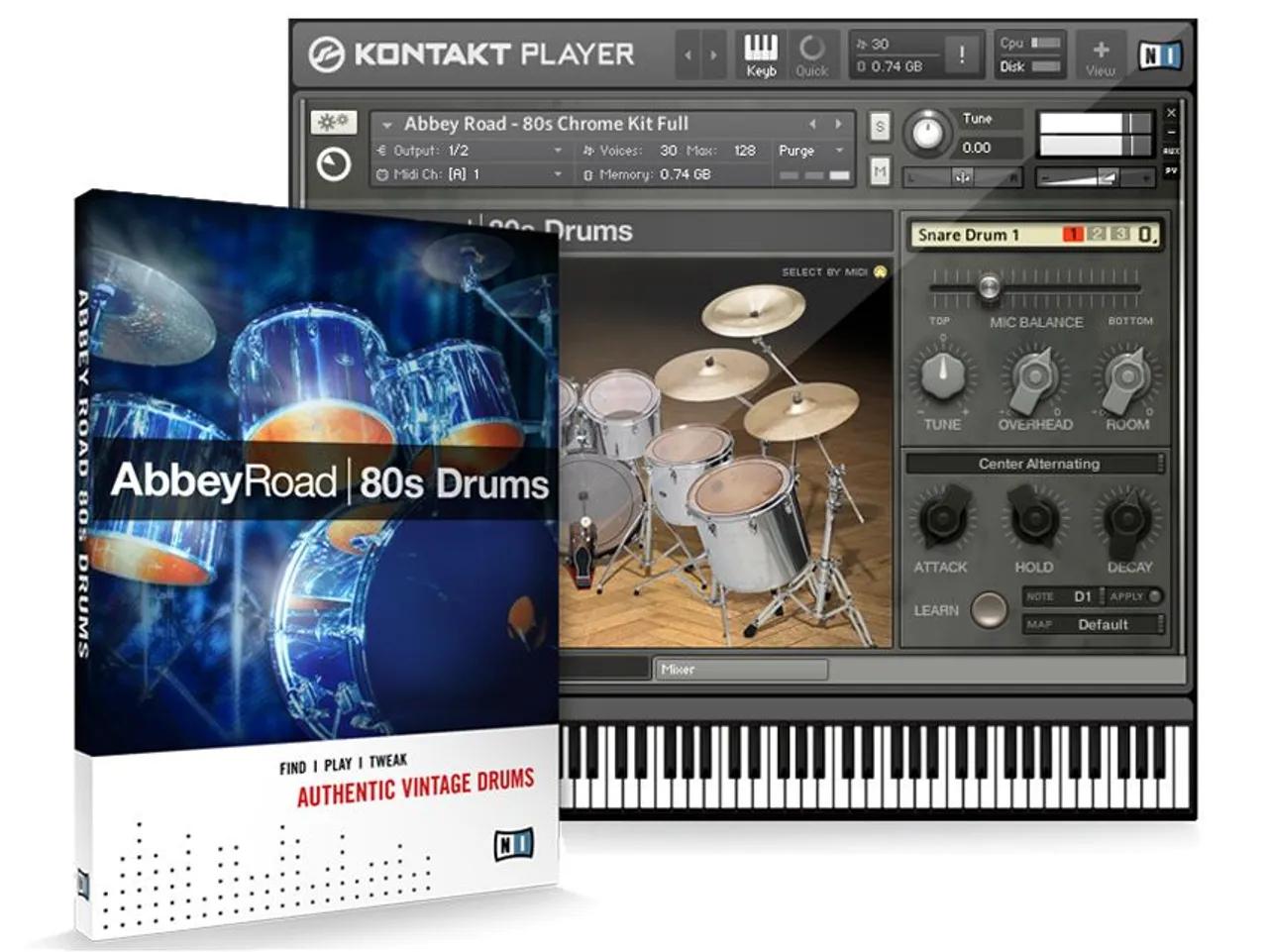 Native Instruments : Abbey Road 80s Drummer