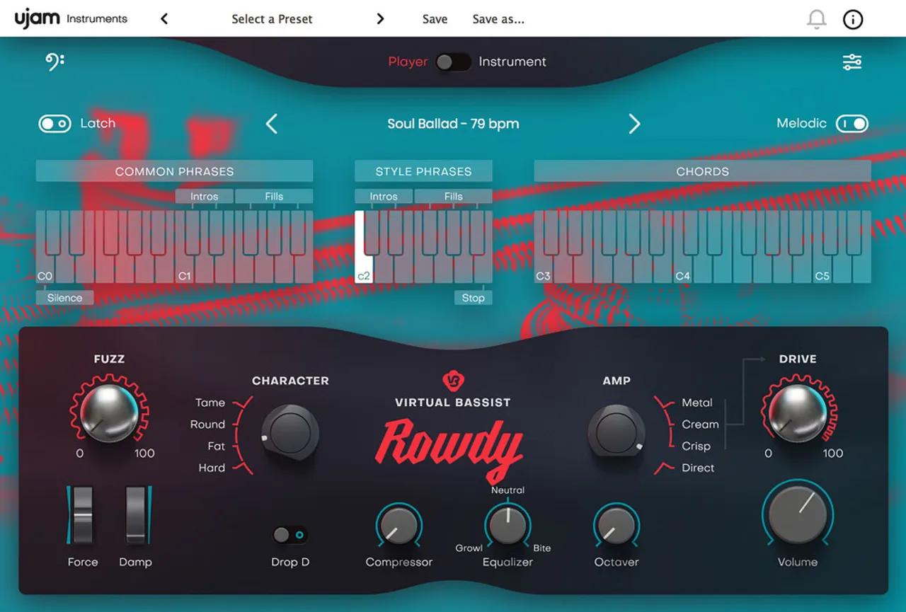 UJAM : Virtual Bassist ROWDY (Mac)