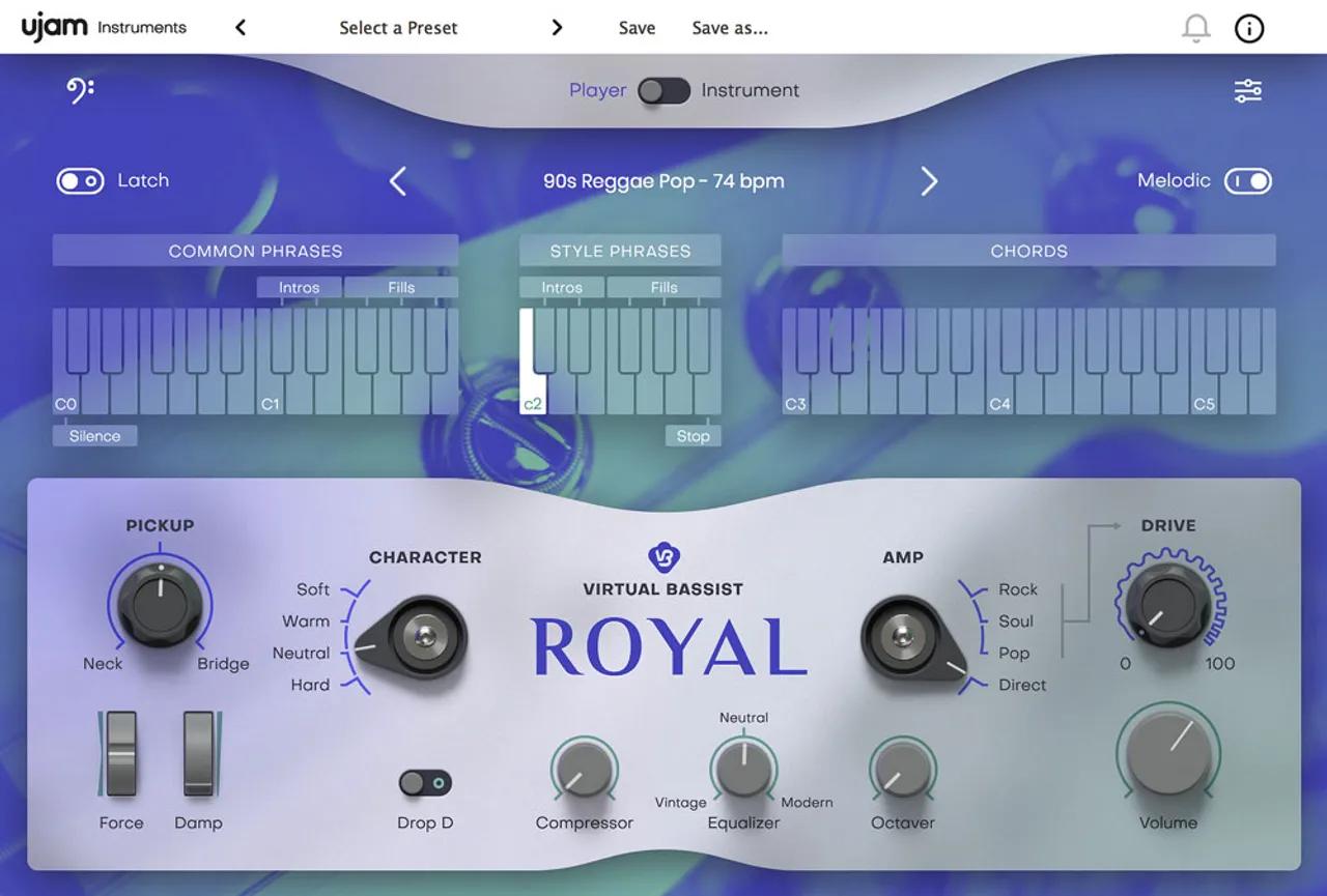UJAM : Virtual Bassist ROYAL