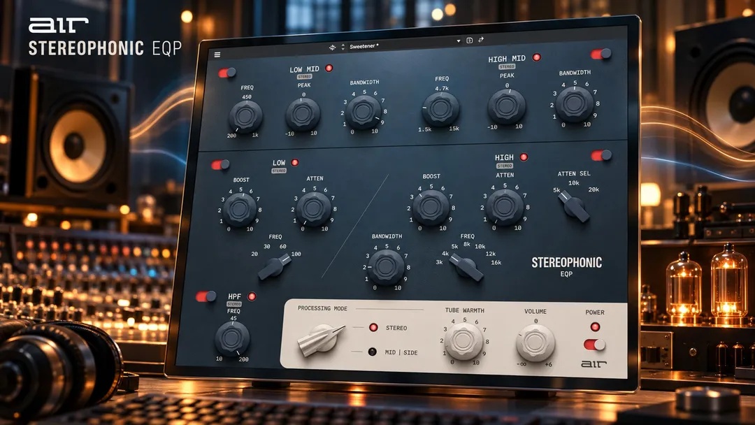 AIR Music Technology - AIR Stereophonic EQP