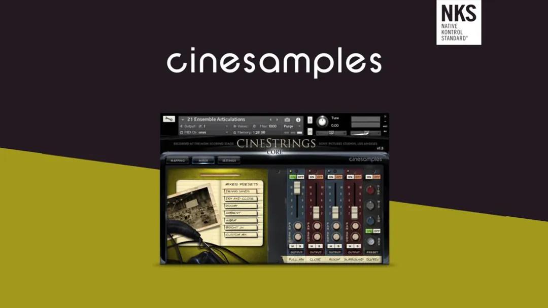 Cinesamples - CineStrings Core