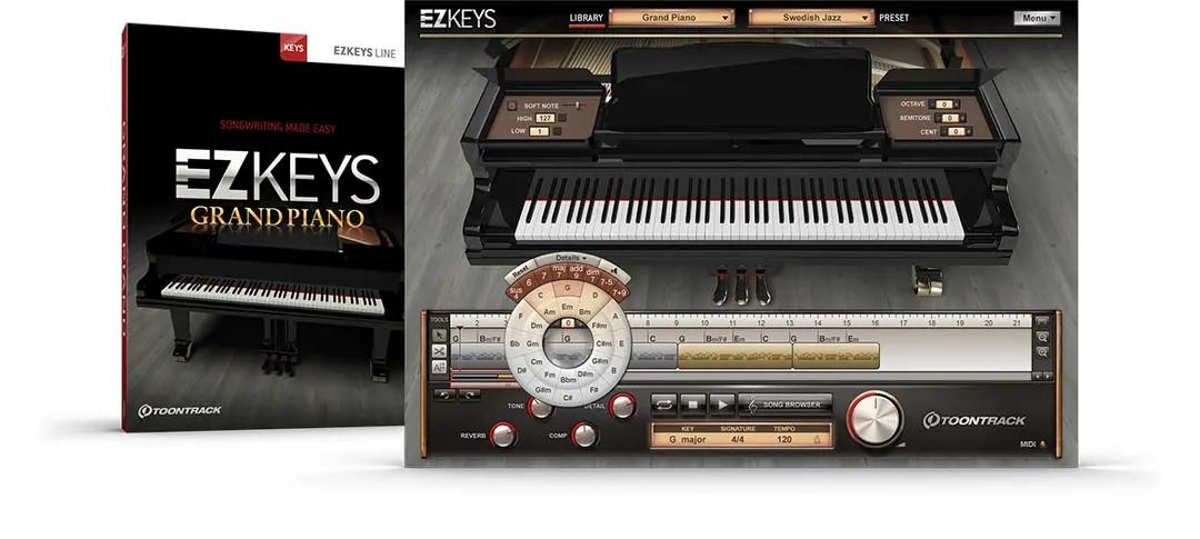 Toontrack : EZkeys Grand Piano (Win-Mac)