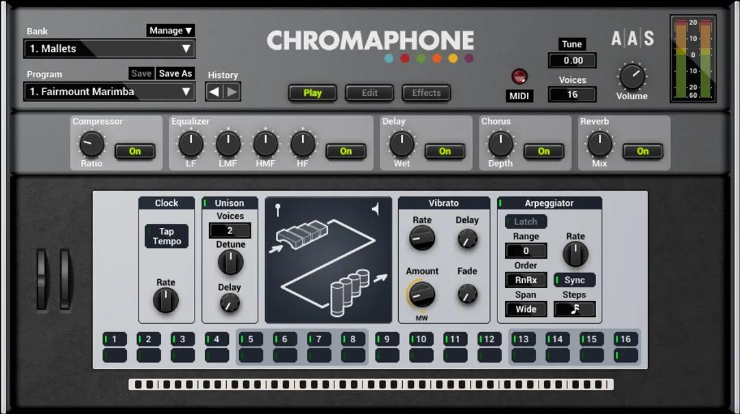 Applied Acoustics Systems : Chromaphone  (Win, Mac)