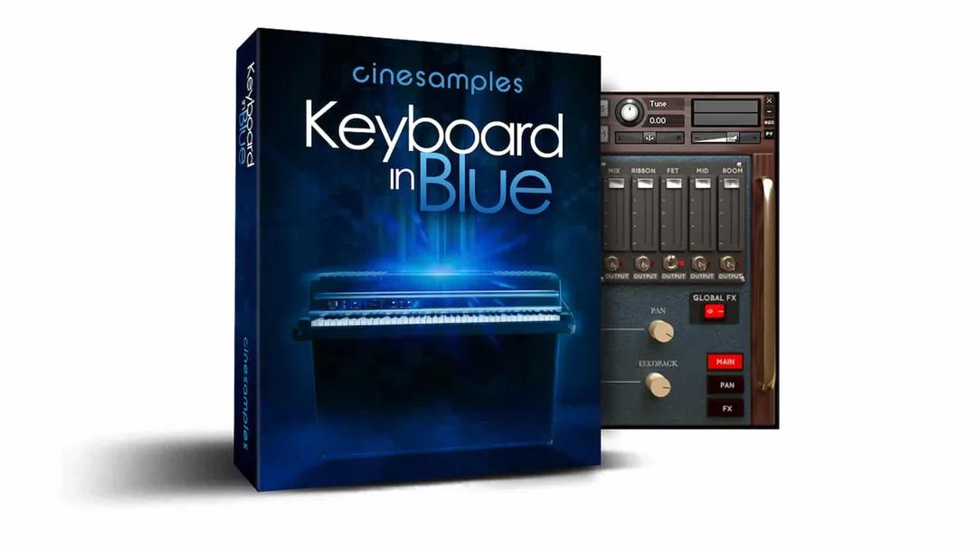 Cinesamples Keyboard in Blue KONTAKT
