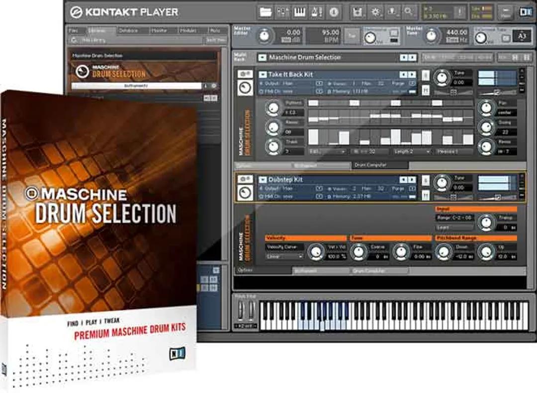 Native Instruments : Maschine Drum Selection