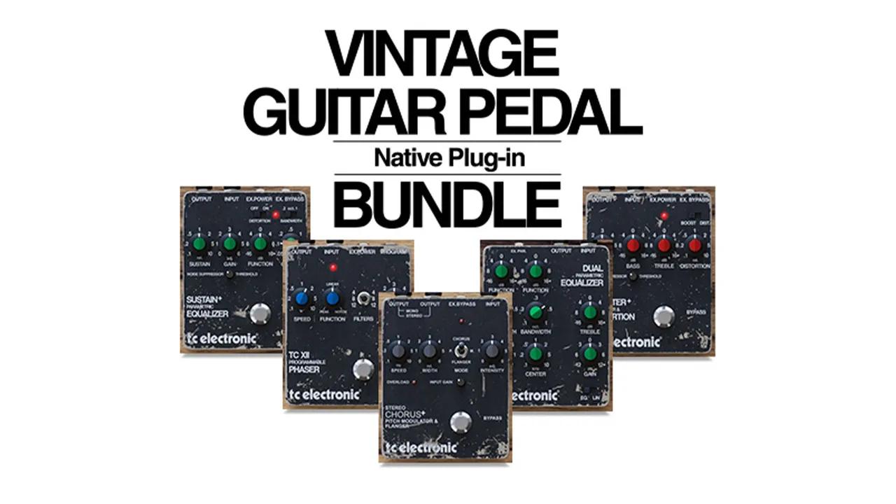 TC Electronic Vintage Guitar Pedal Bundle Native (Win)