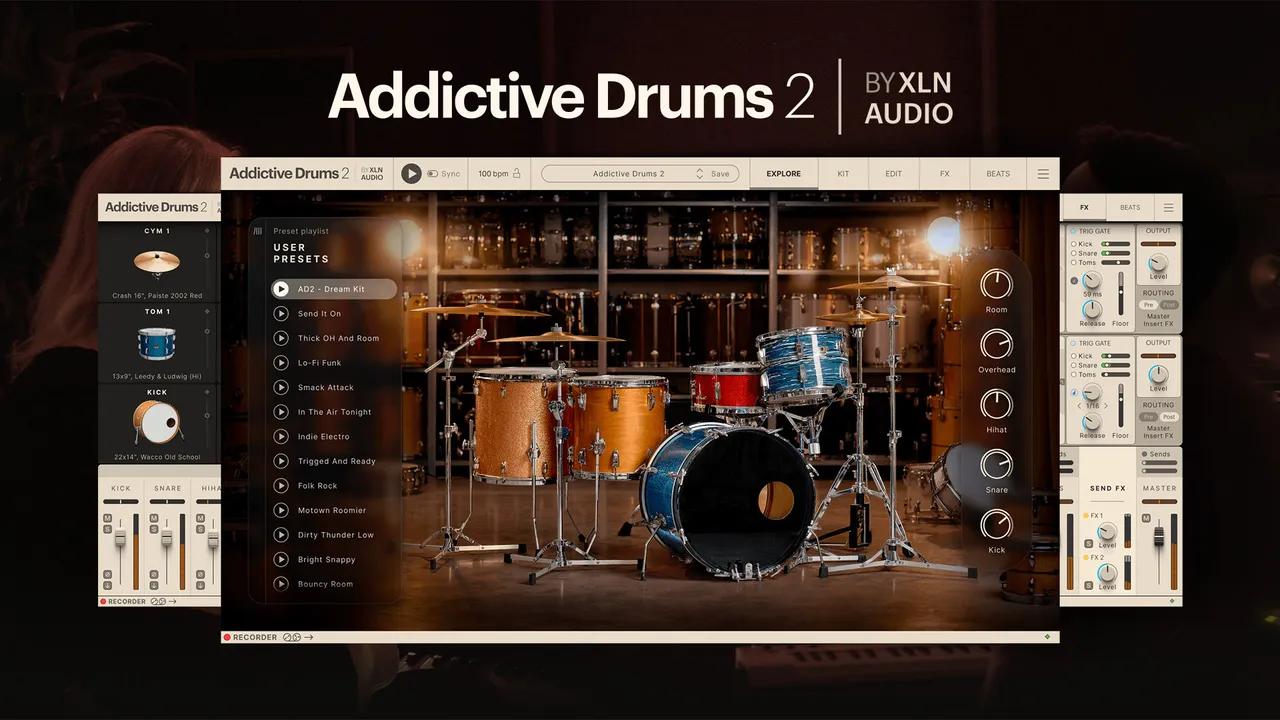 XLN Audio Addictive Drums 2.5