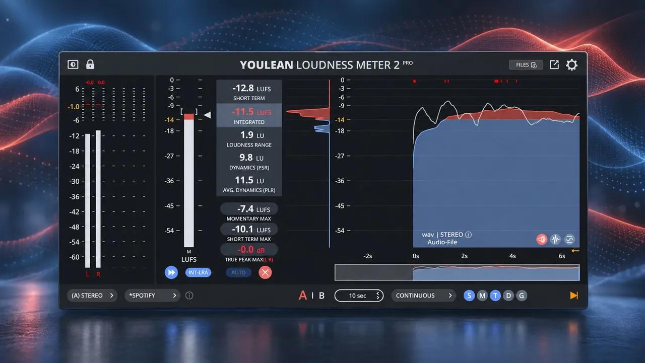 Youlean - Loudness Meter Pro v2