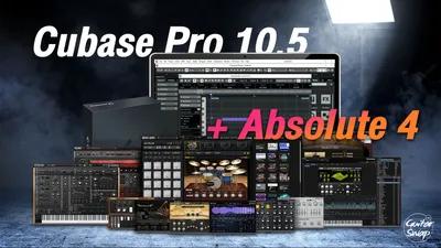 เซ็ต Cubase Pro 10.5 + Absolute 4 (100 GB)