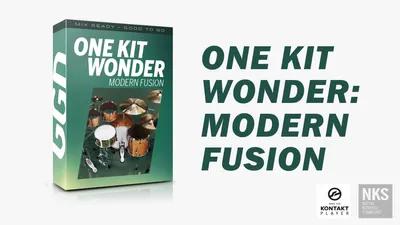 GetGood Drums - One Kit Wonder: MODERN FUSION (KONTAKT)